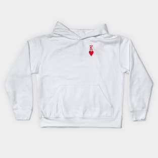 King of Hearts Kids Hoodie